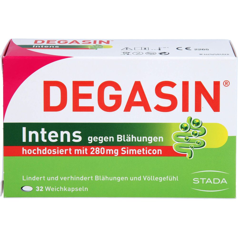 Degasin intens 280 mg Weichkapseln 32 St 32 St