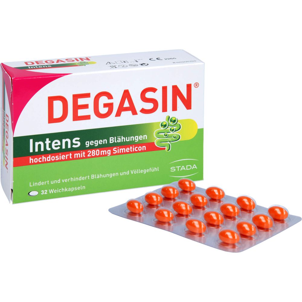 Degasin intens 280 mg Weichkapseln 32 St 32 St