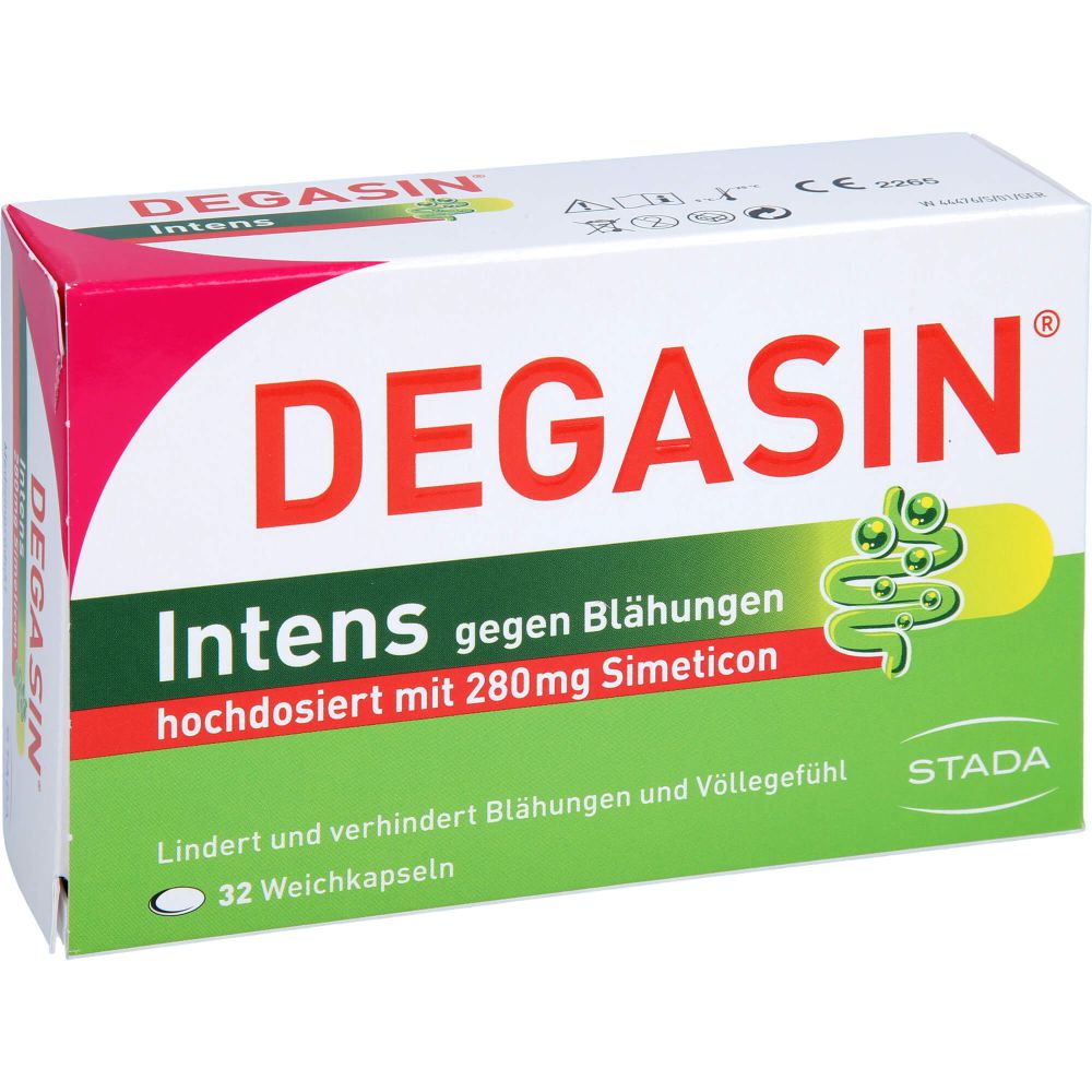 Degasin intens 280 mg Weichkapseln 32 St 32 St