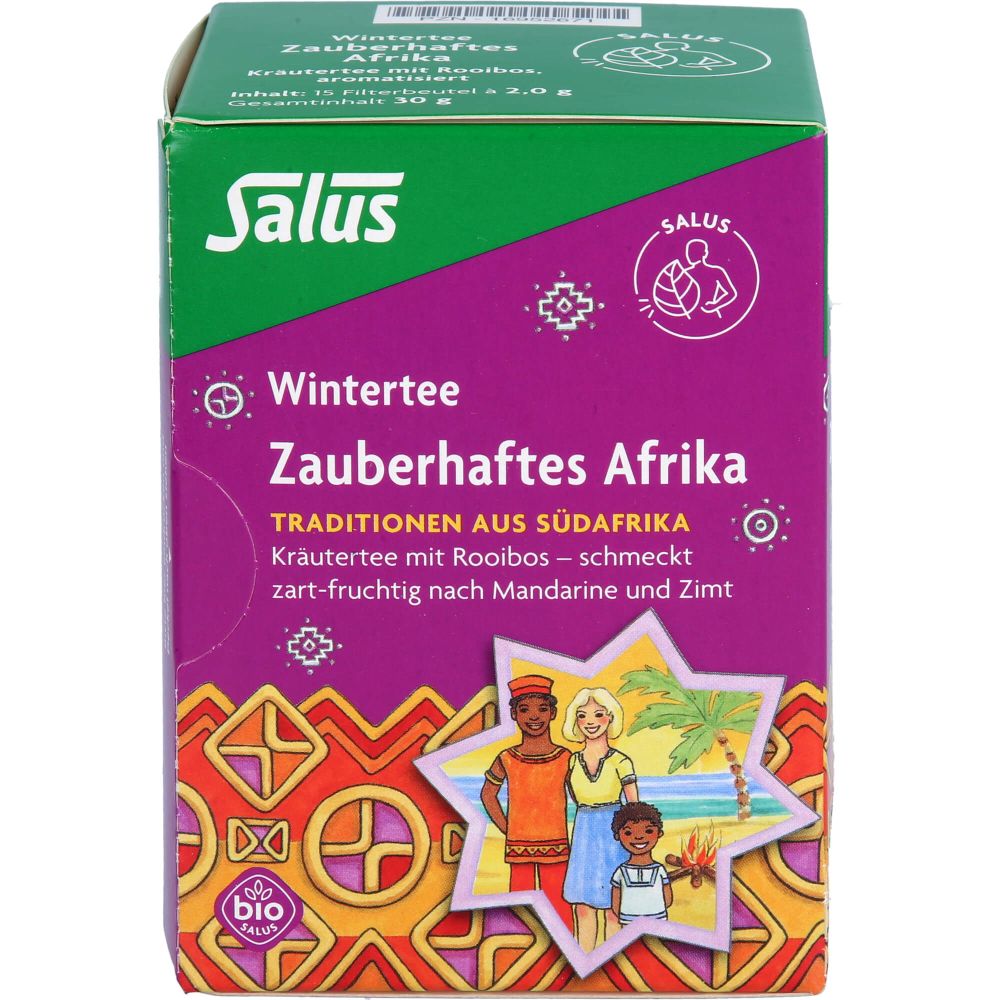 ZAUBERHAFTES Afrika Kräutertee Bio Salus Fbtl.