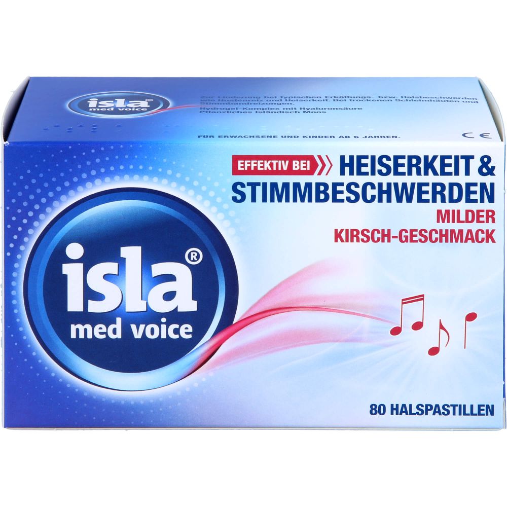 Isla Med voice Pastillen 80 St