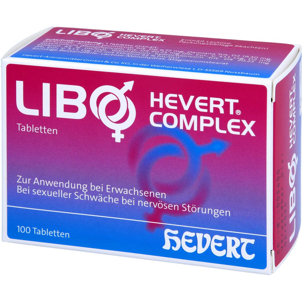 Libo Hevert Complex Tabletten bei sexueller Schwäche 100 St