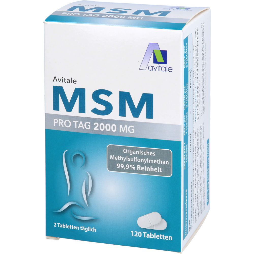 MSM 2000 mg Tabletten