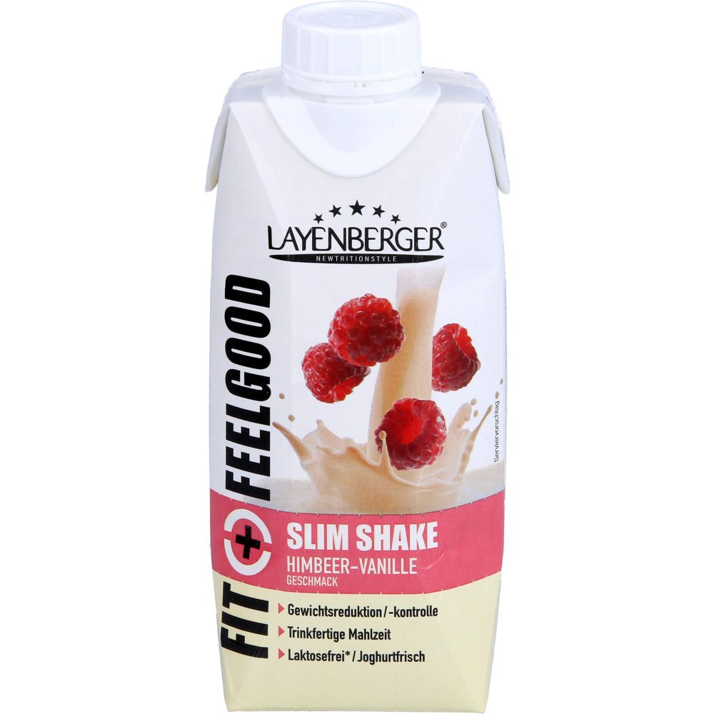 LAYENBERGER Fit+Feelgood Slim Shake Himbeer-Vanil.