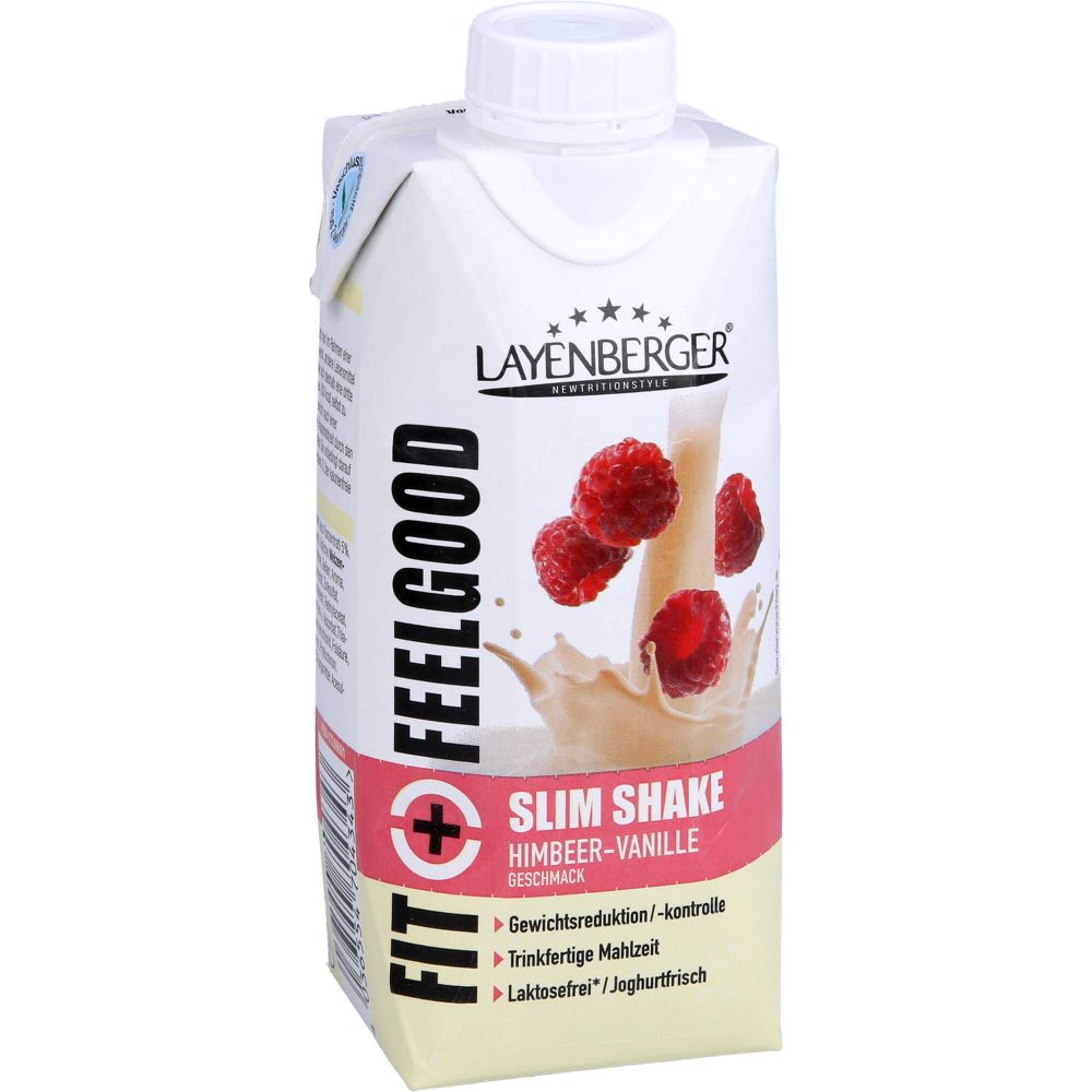 LAYENBERGER Fit+Feelgood Slim Shake Himbeer-Vanil.