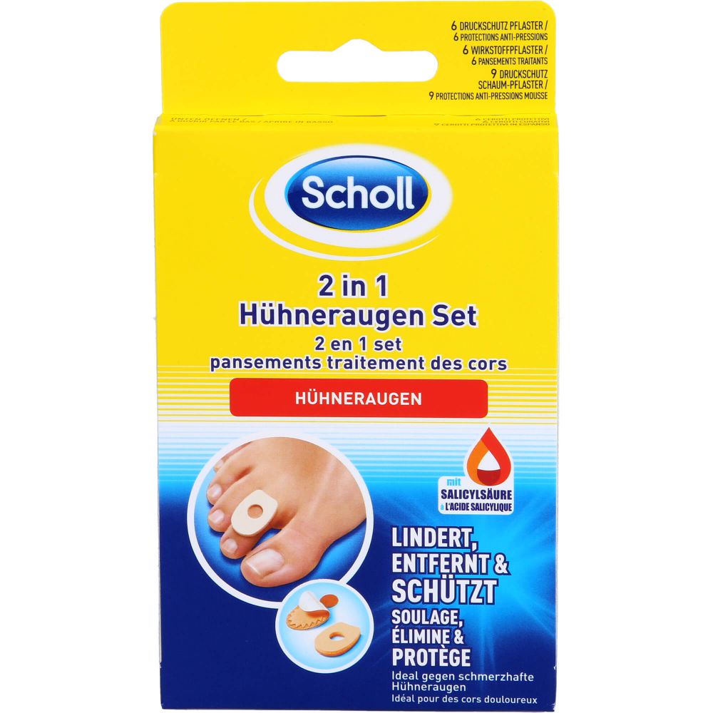 SCHOLL 2in1 Hühneraugen Set