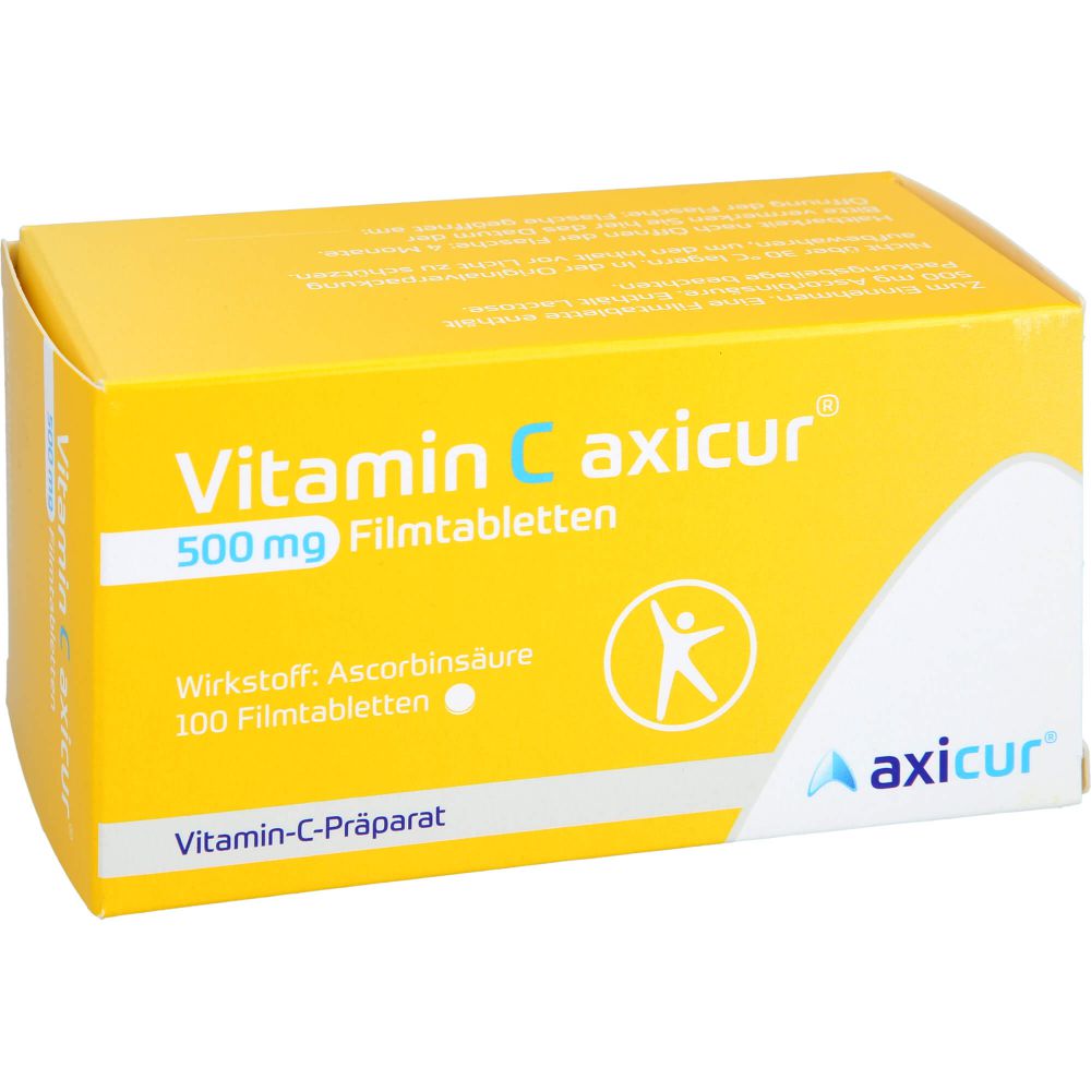VITAMIN C AXICUR 500 mg Filmtabletten