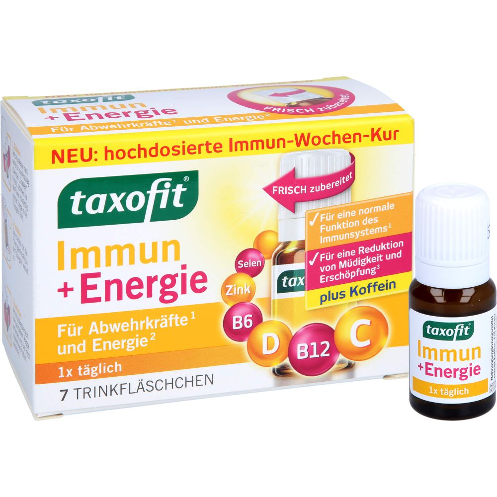 TAXOFIT Immun&Energie Trinkampullen