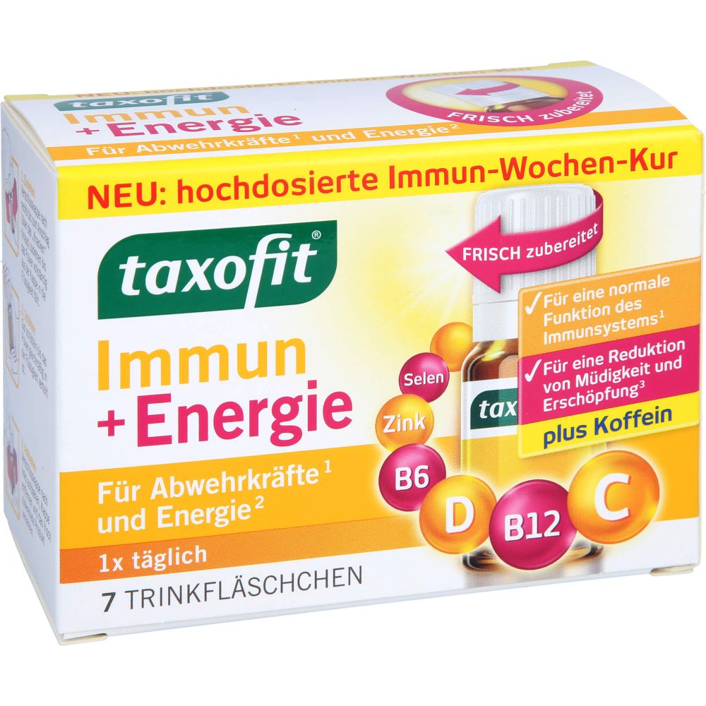 TAXOFIT Immun&Energie Trinkampullen