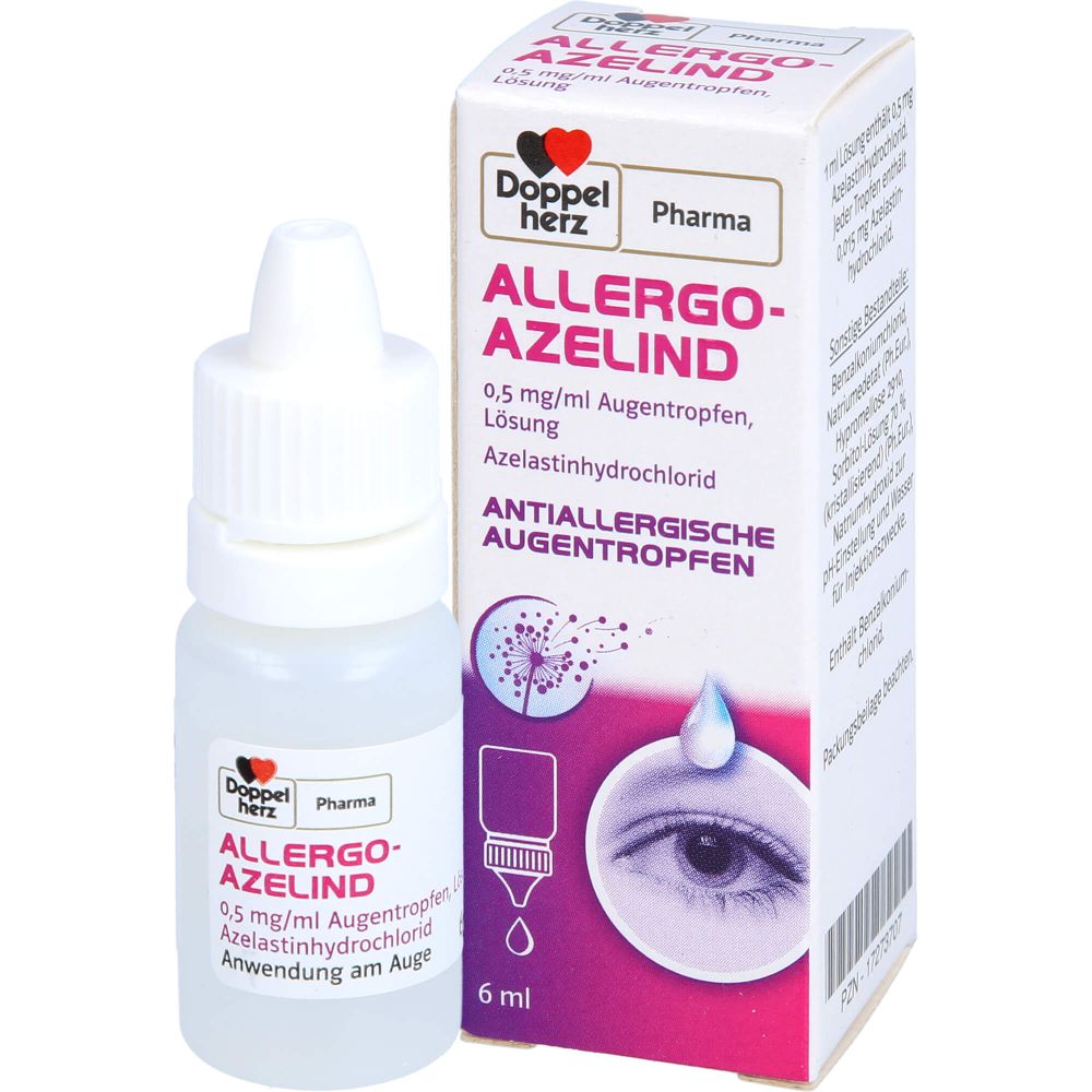 ALLERGO-AZELIND DoppelherzPha. 0,5 mg/ml Augentr.