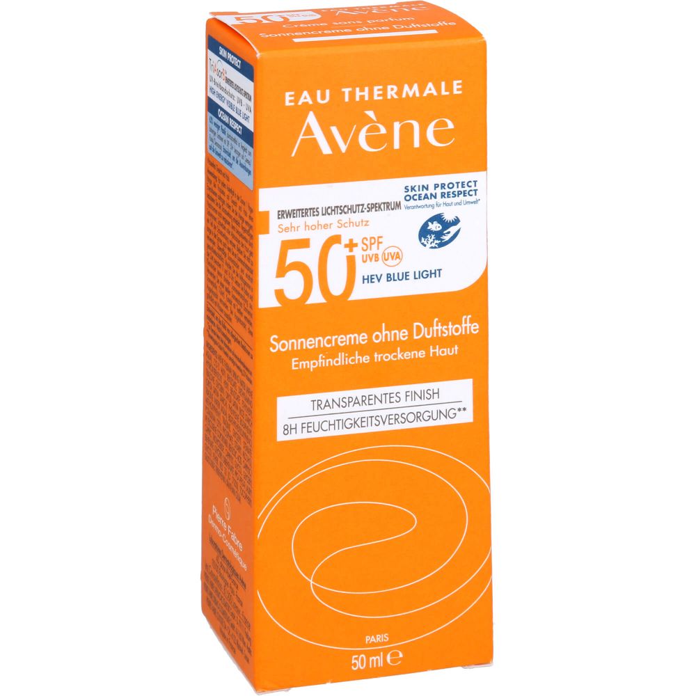 Avene Sonnencreme Spf 50+ ohne Duftstoffe 50 ml