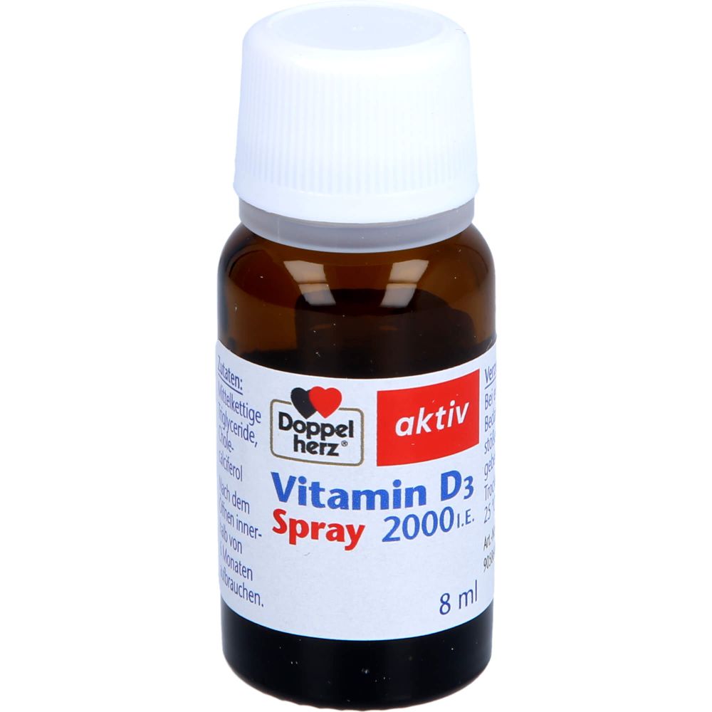 DOPPELHERZ Vitamin D3 2000 I.E. Spray