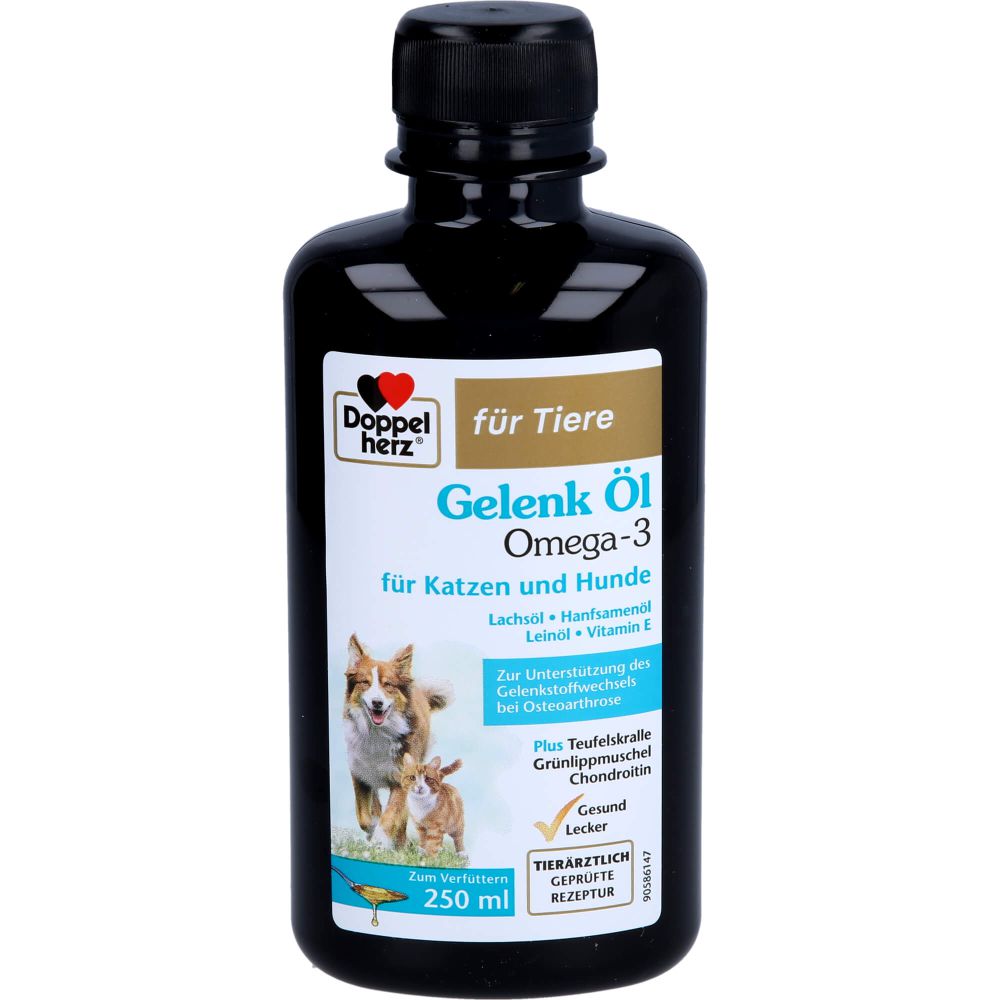 DOPPELHERZ für Tiere Gelenk Öl f.Hunde/Katzen