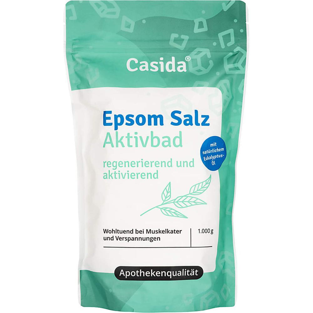 Casida EPSOM Salz Aktivbad mit Eukalyptus