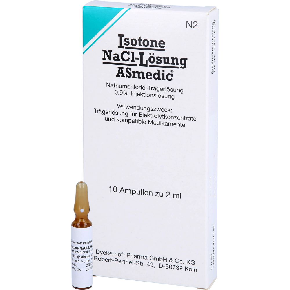 ISOTONE NaCl-Lösung ASmedic Injektionslsg.Amp.