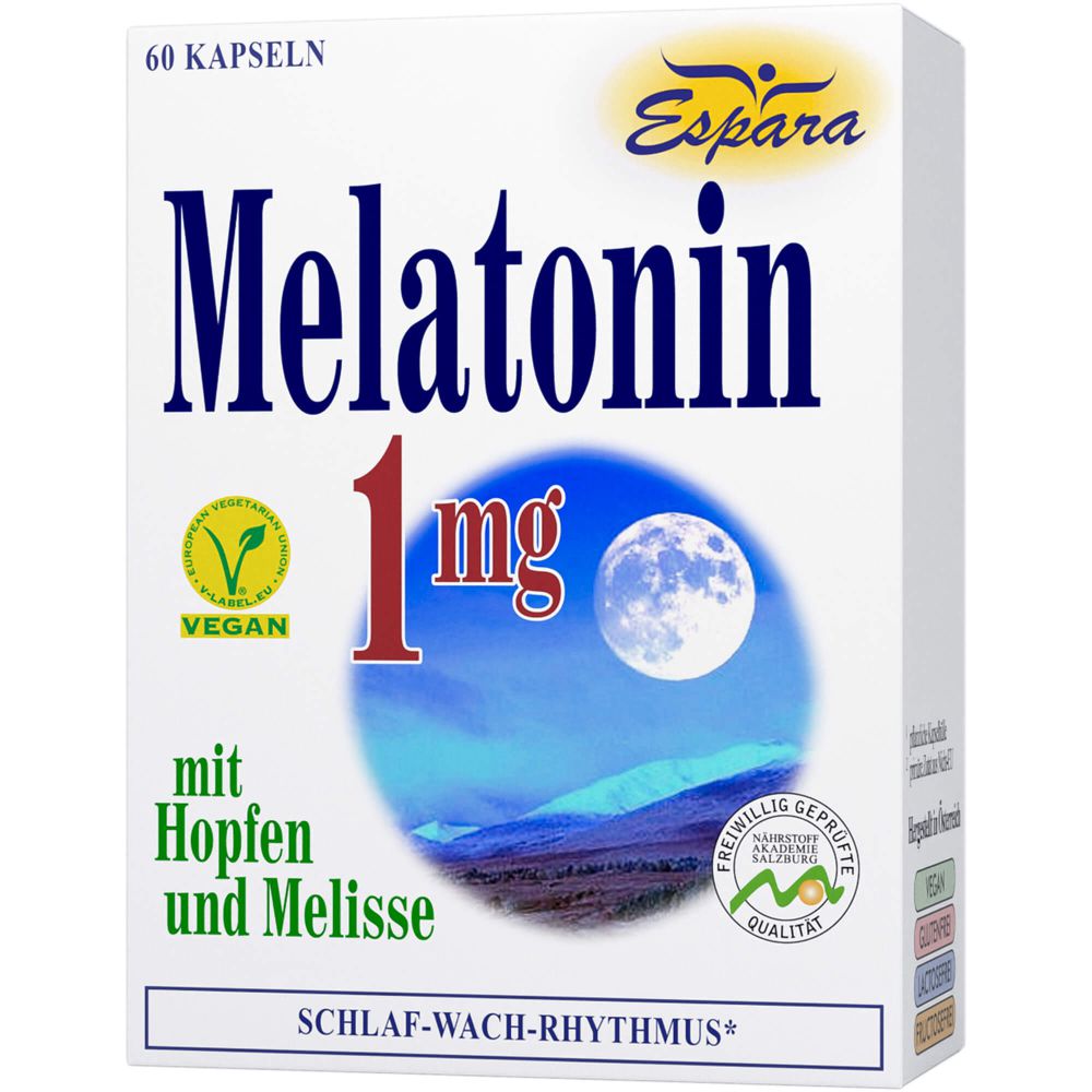 MELATONIN 1 mg Kapseln