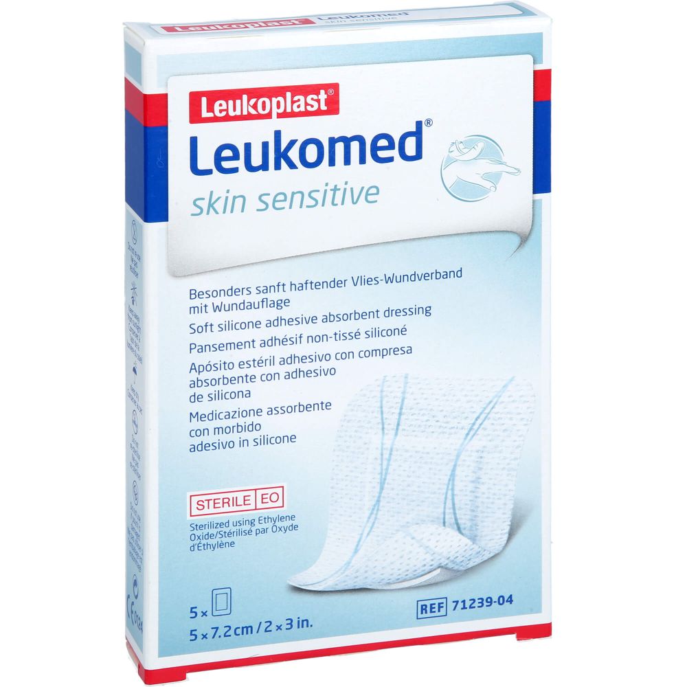 LEUKOMED skin sensitive steril 5x7,2 cm