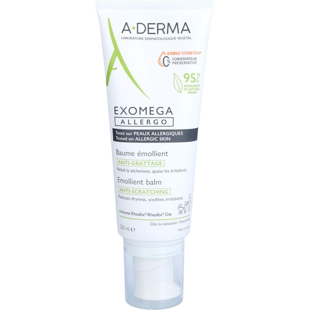 A-DERMA EXOMEGA ALLERGO Balsam rückfettend