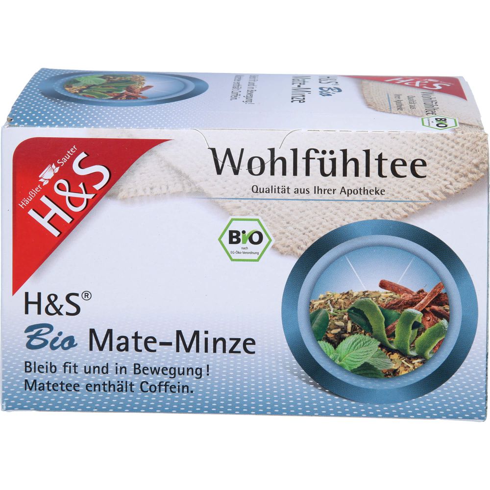 H&S Bio Mate-Minze Filterbeutel