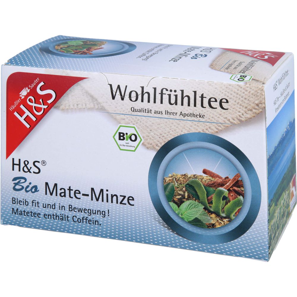 H&S Bio Mate-Minze Filterbeutel