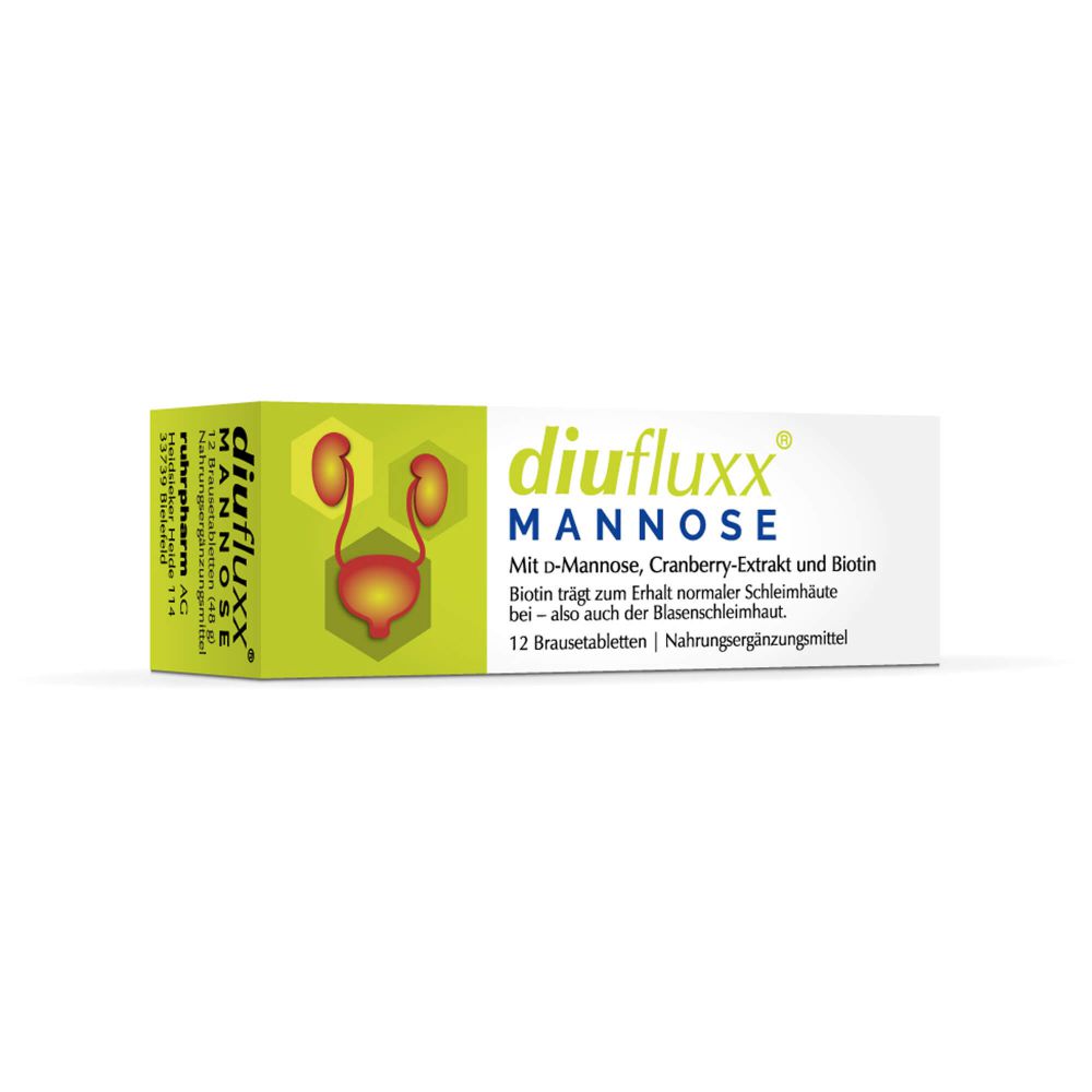 DIUFLUXX Mannose Brausetabletten