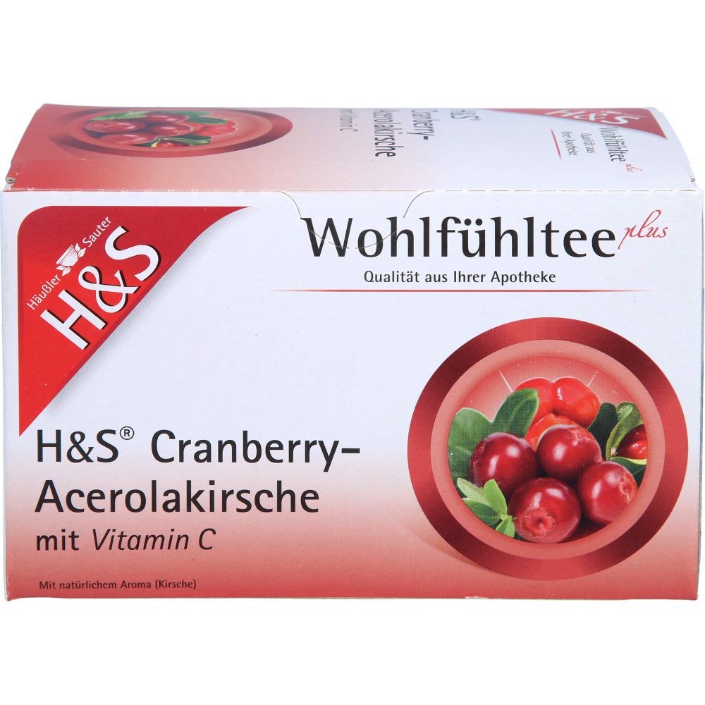 H&S Cranberry-Acerolakirsche mit Vitamin C Fbtl.