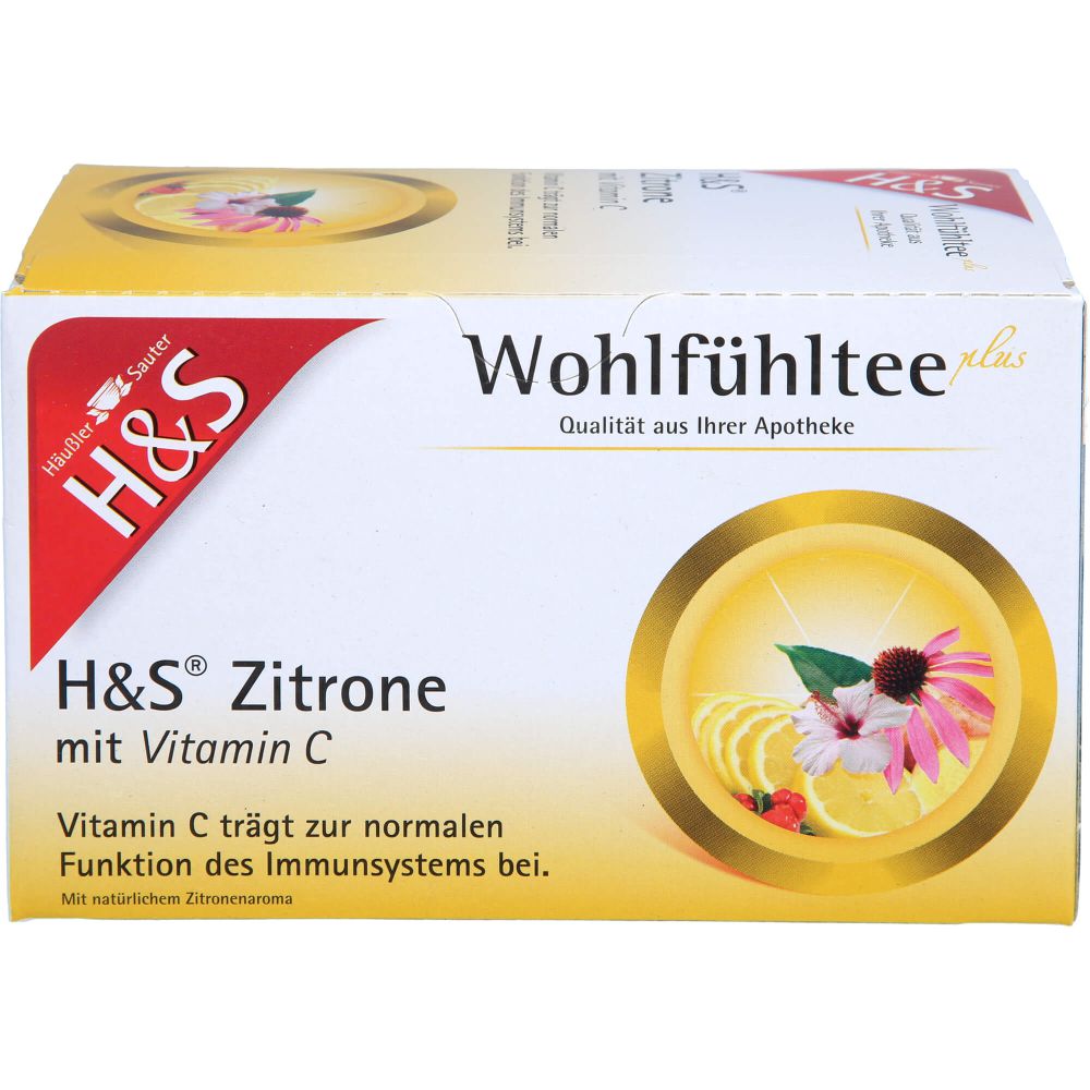 H&S Zitrone mit Vitamin C Filterbeutel