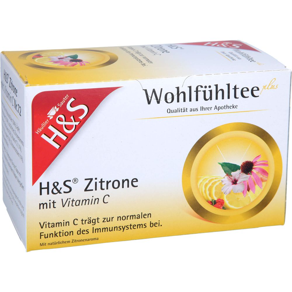 H&S Zitrone mit Vitamin C Filterbeutel