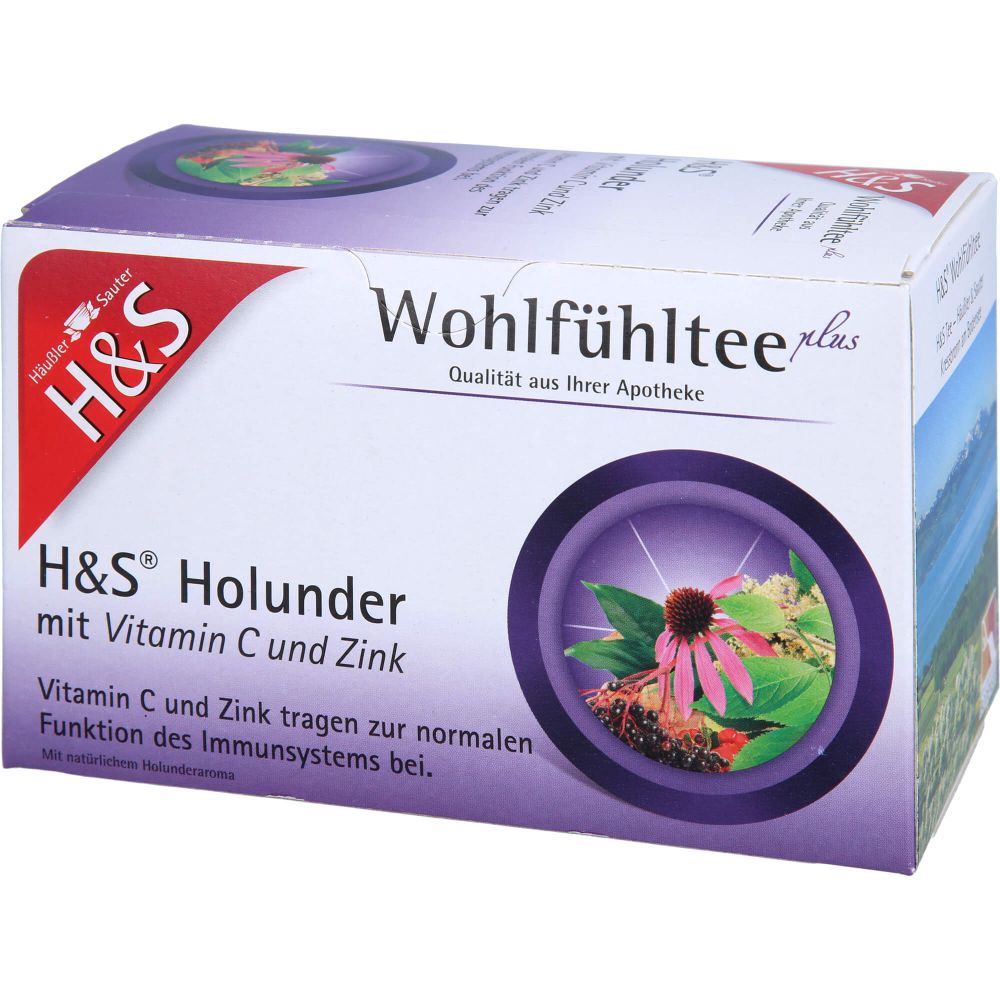 H&S Holunder m.Vitamin C und Zink Filterbeutel