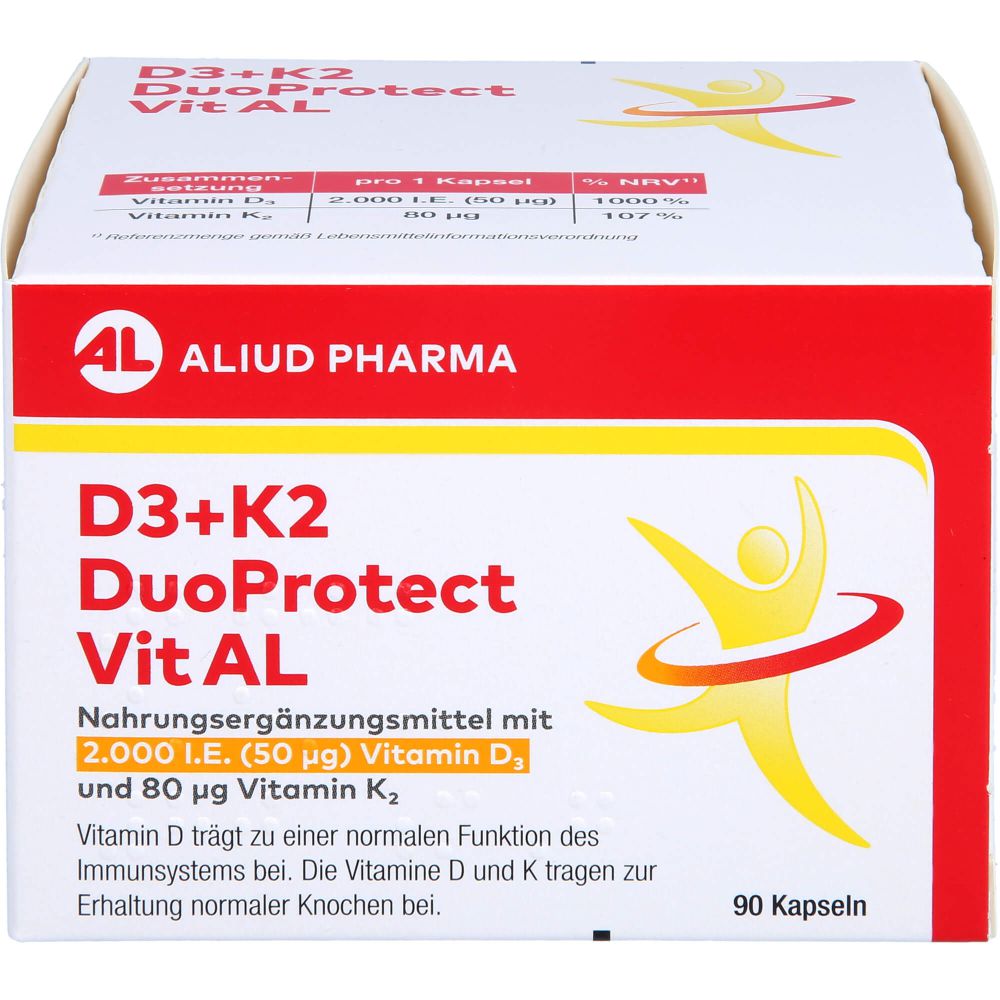 D3+K2 DuoProtect Vit AL 2000 I.E./80 μg Kapseln