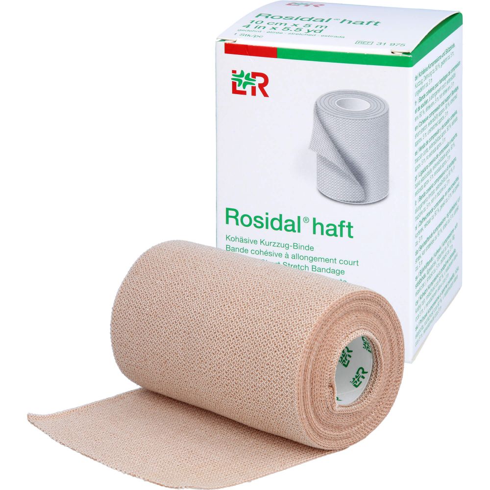 Rosidal haft Kompressionsbinde 10 cmx5 m 1 St 1 St