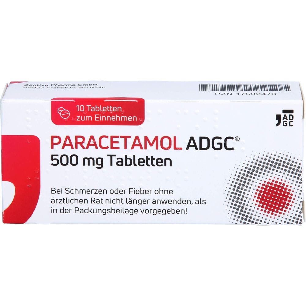PARACETAMOL ADGC 500 mg Tablete