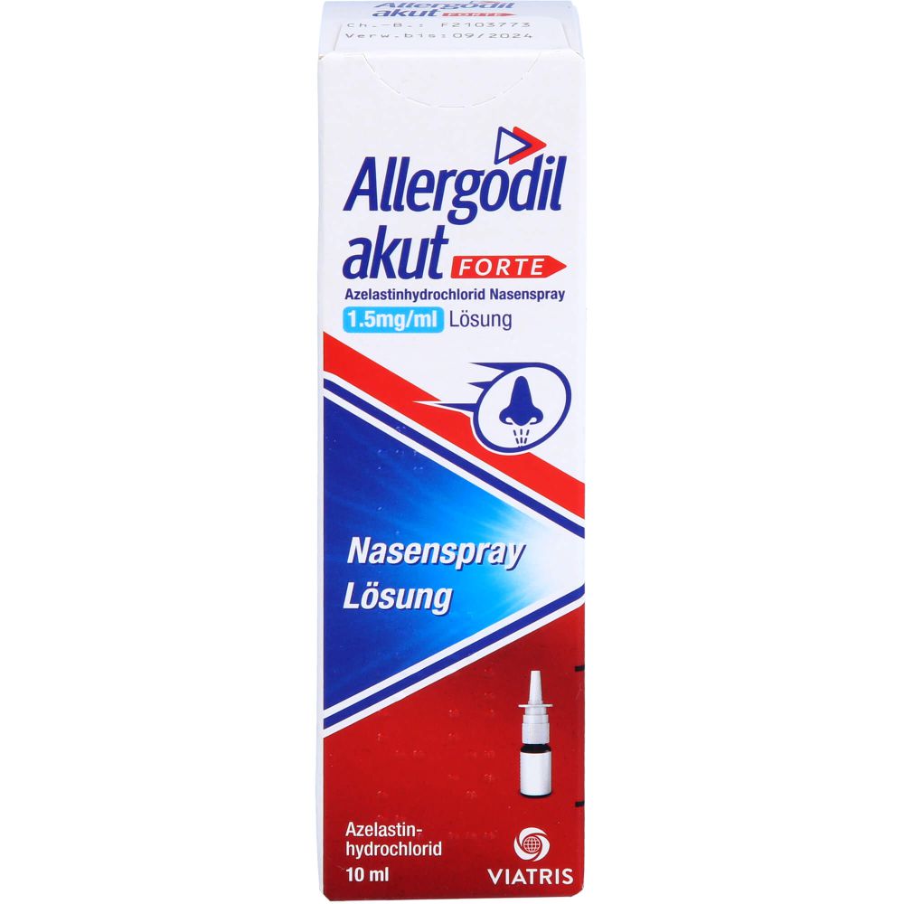 ALLERGODIL akut forte 1,5 mg/ml Nasenspray Lösung