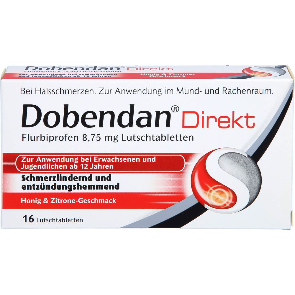 Dobendan Direkt Flurbiprofen 8,75 mg Lutschtabl. 16 St