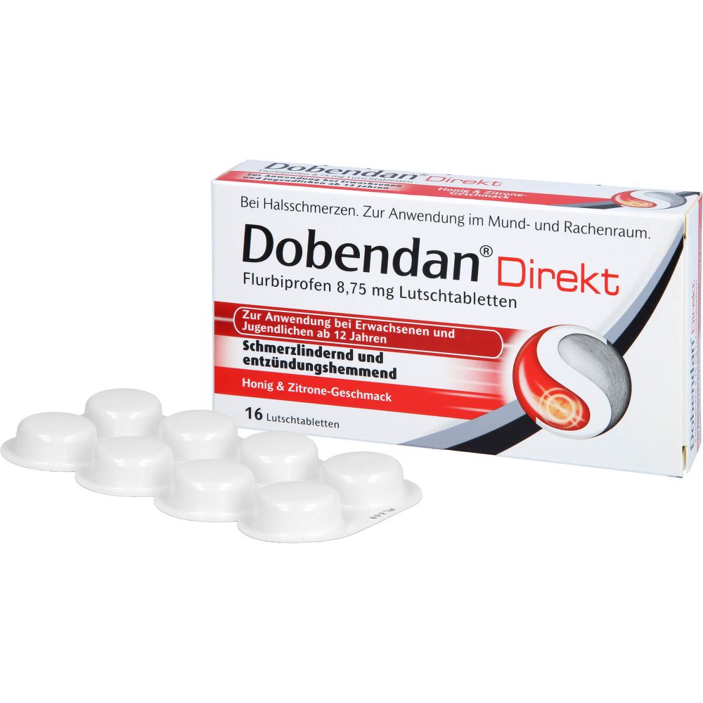 DOBENDAN Direkt Flurbiprofen 8,75 mg Lutschtabl.