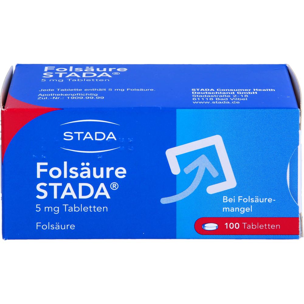 FOLSÄURE STADA 5 mg Tabletten