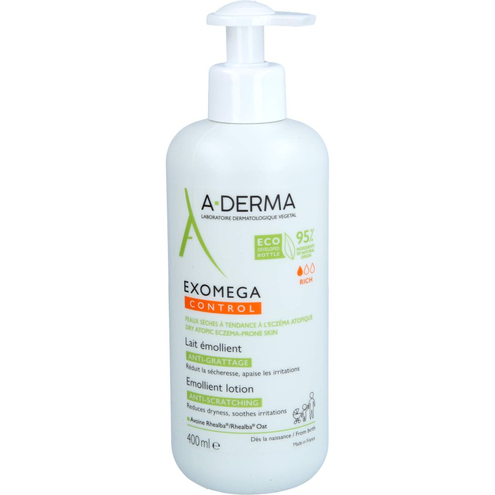 A-Derma Exomega Control Milch rückfettend 400 ml