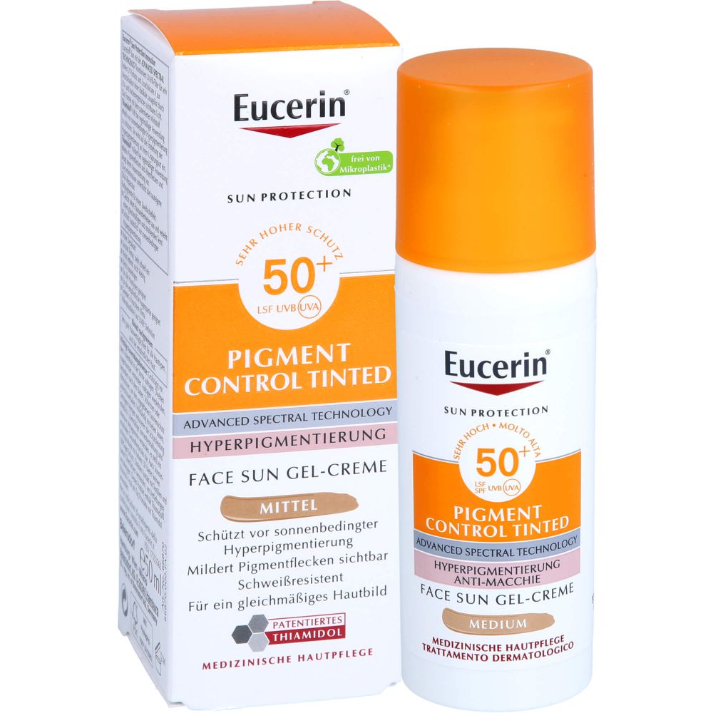 EUCERIN Sun Fluid Pigment Control mittel LSF 50+