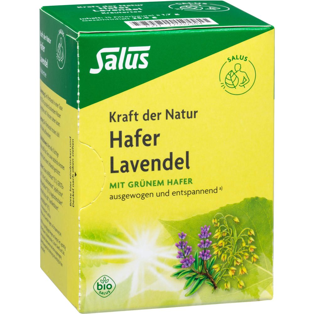 HAFER LAVENDEL Tee Bio Salus Filterbeutel