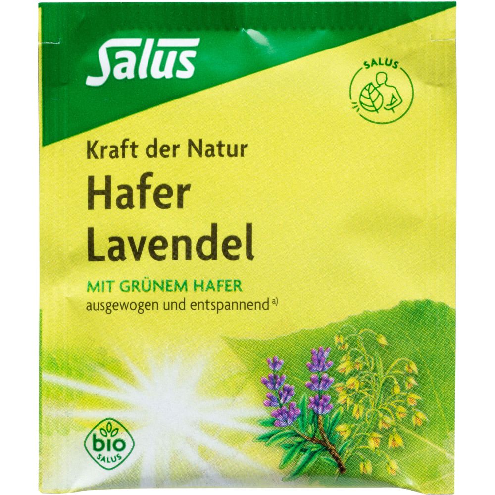 HAFER LAVENDEL Tee Bio Salus Filterbeutel