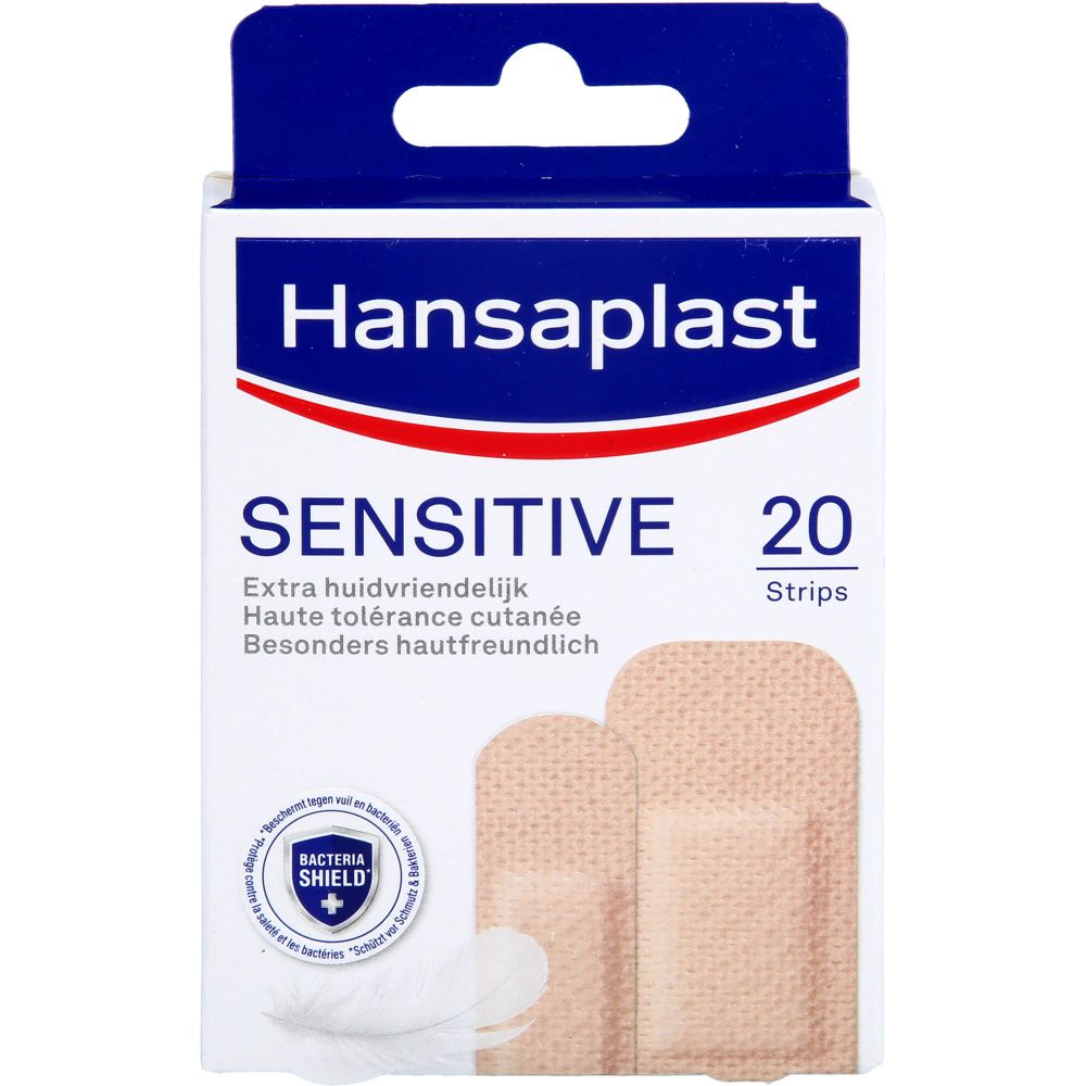 HANSAPLAST Sensitive Pflasterstrips hautton light