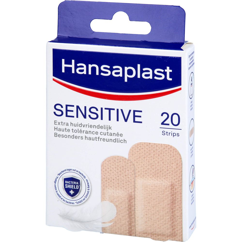 HANSAPLAST Sensitive Pflasterstrips hautton light