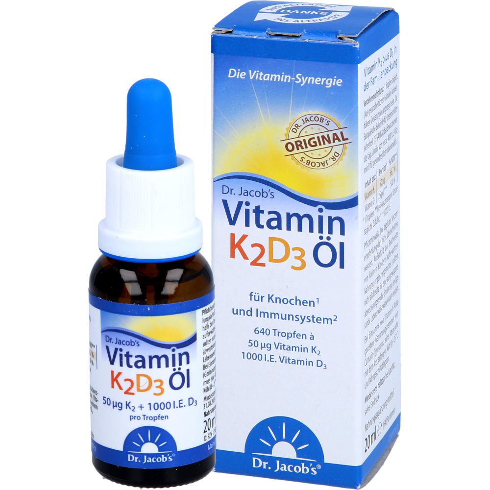 VITAMIN K2D3 Öl Dr.Jacob's