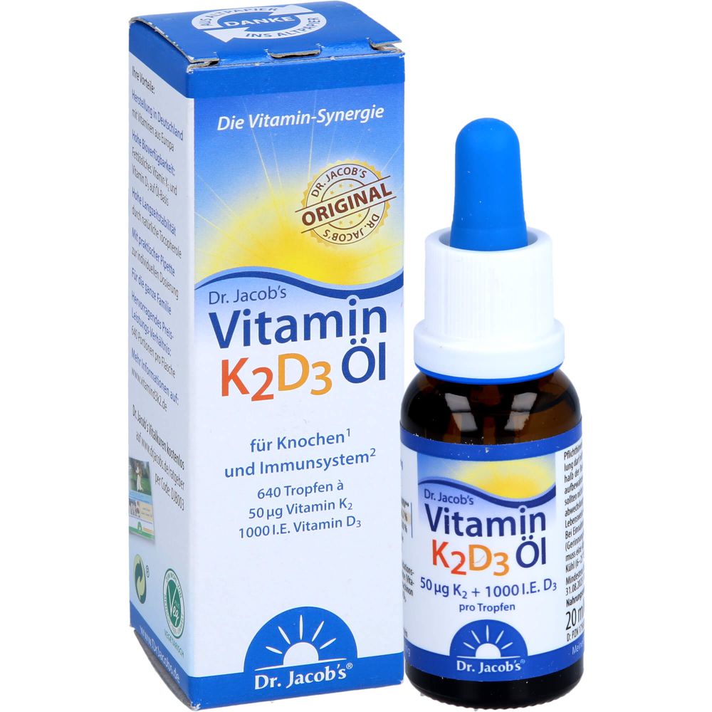 VITAMIN K2D3 Öl Dr.Jacob's