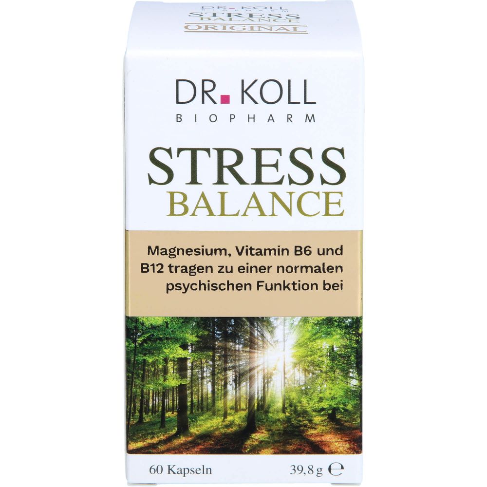 STRESS BALANCE Dr.Koll Vitamin B6+B12+Magnesium