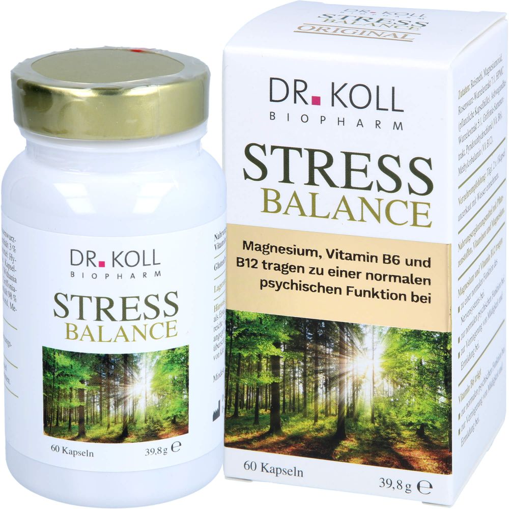 STRESS BALANCE Dr.Koll Vitamin B6+B12+Magnesium