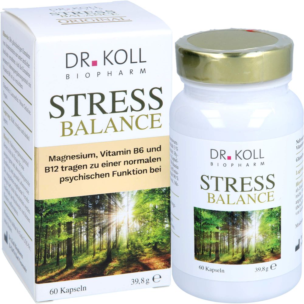 STRESS BALANCE Dr.Koll Vitamin B6+B12+Magnesium