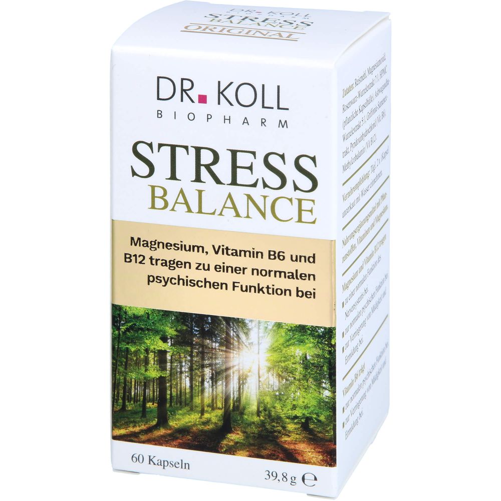 STRESS BALANCE Dr.Koll Vitamin B6+B12+Magnesium