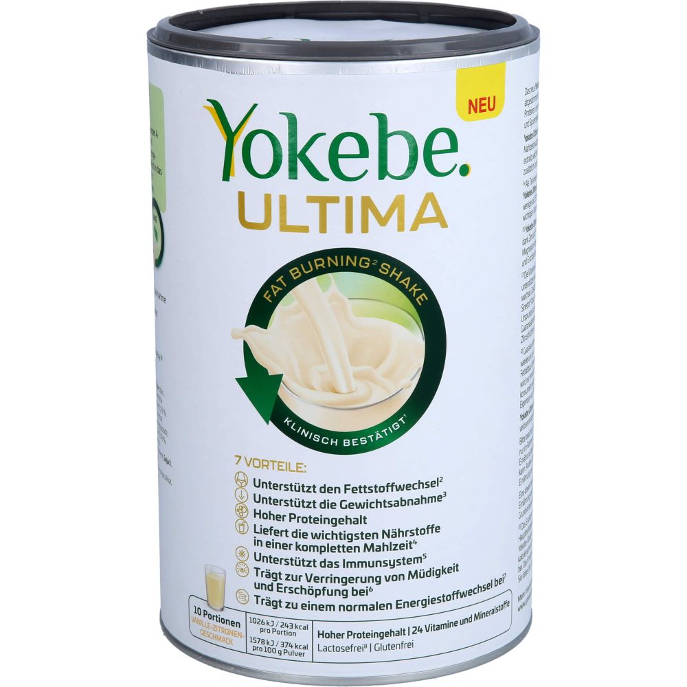 YOKEBE Ultima Fat Burning Shake Pulver