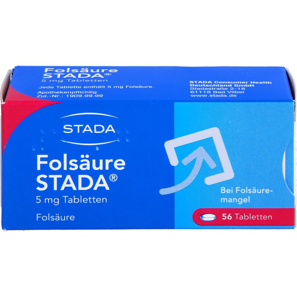 FOLSÄURE STADA 5 mg Tabletten